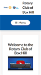 Mobile Screenshot of boxhillrotary.com.au